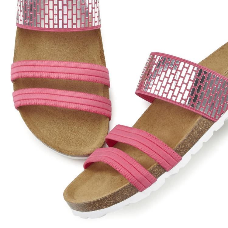 Lascana Lascana Pantolette Sandalen Damen - pink - 1 | SportScheck