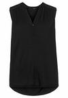 Lascana Tanktop Tanktop Damen - schwarz