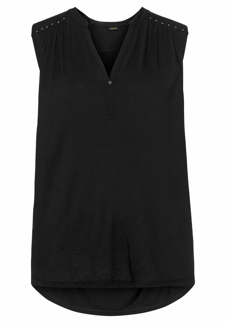 Lascana Lascana Tanktop Tanktop Damen - schwarz - 0 | SportScheck