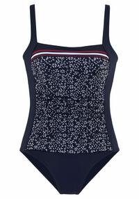 Lascana Badeanzug Badeanzug Damen - marine-bedruckt