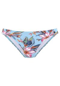 Lascana Bikini-Hose Bikini Hose Damen - hellblau-bedruckt