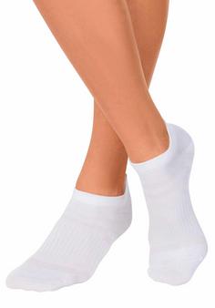 Rückansicht von LASCANA Active Sneakersocken Freizeitsocken Damen weiß