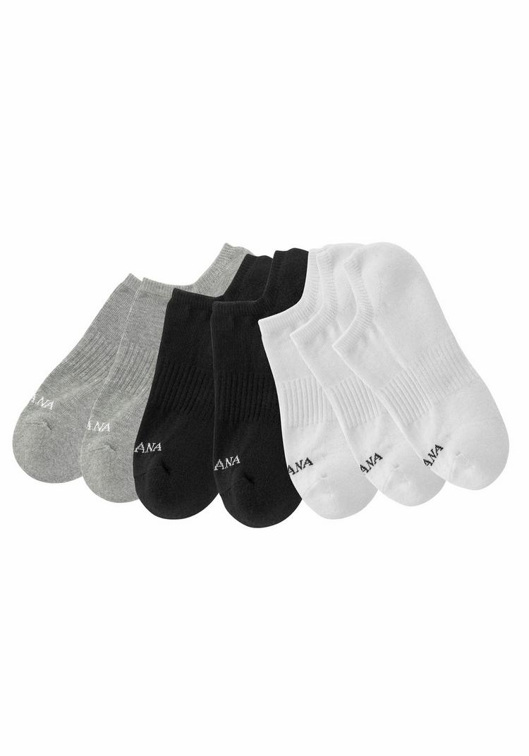 LASCANA Active LASCANA Active Sneakersocken Socken Damen - wei&szlig; - schwarz - grau - 0 | SportScheck