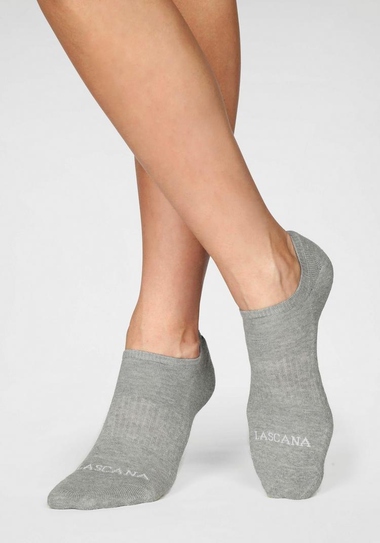 LASCANA Active LASCANA Active Sneakersocken Socken Damen - wei&szlig; - schwarz - grau - 0 | SportScheck