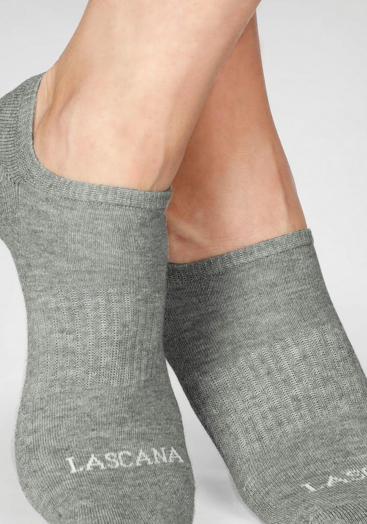 LASCANA Active LASCANA Active Sneakersocken Socken Damen - wei&szlig; - schwarz - grau - 0 | SportScheck