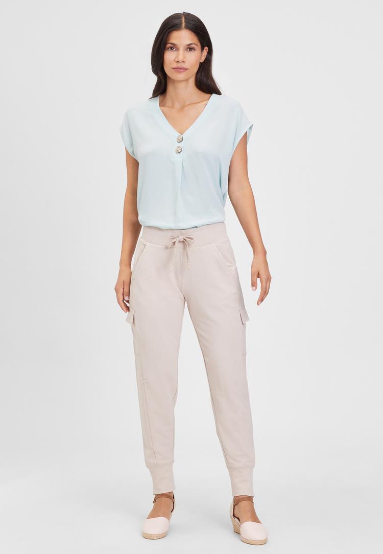 VENICE BEACH VENICE BEACH Jogginghose Sweathose Damen - beige - 0 | SportScheck