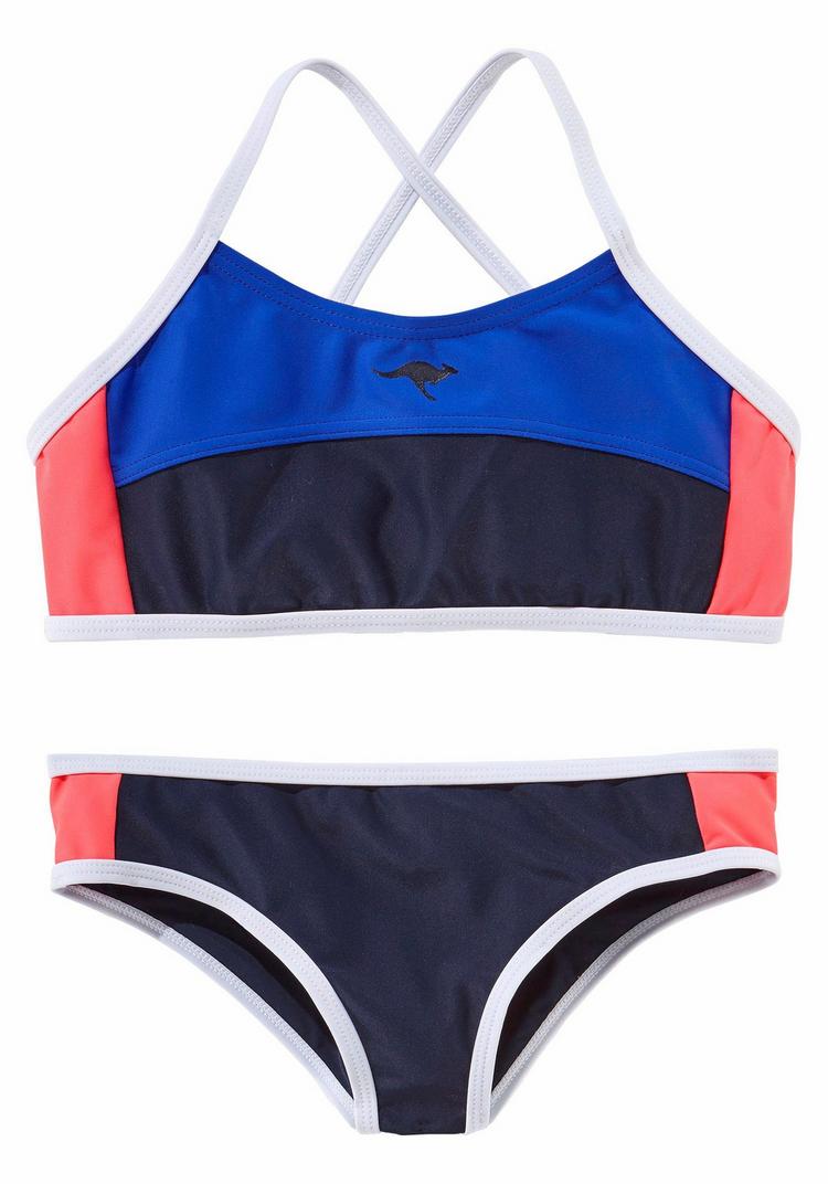 KangaROOS KangaROOS Bustier-Bikini Bikini Set Damen - marine-hummer - 0 | SportScheck