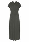 Lascana Midikleid Kleid Damen - dunkelgr&uuml;n
