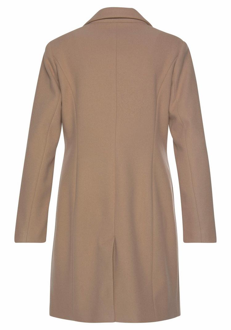 Lascana Lascana Kurzmantel Trenchcoat Damen - camelfarben - 0 | SportScheck