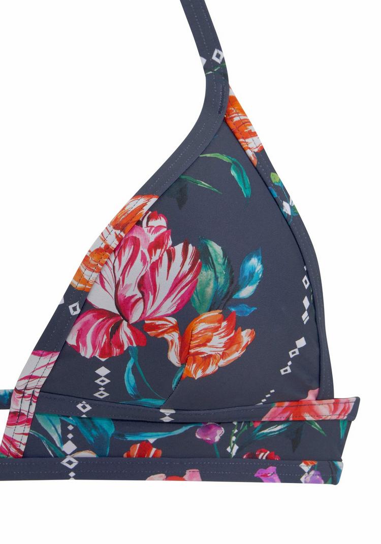 sunseeker sunseeker Triangel-Bikini-Top Bikini Oberteil Damen - marine-bedruckt - 0 | SportScheck