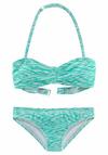 VENICE BEACH Bandeau-Bikini Bikini Set Damen - mint-wei&szlig;