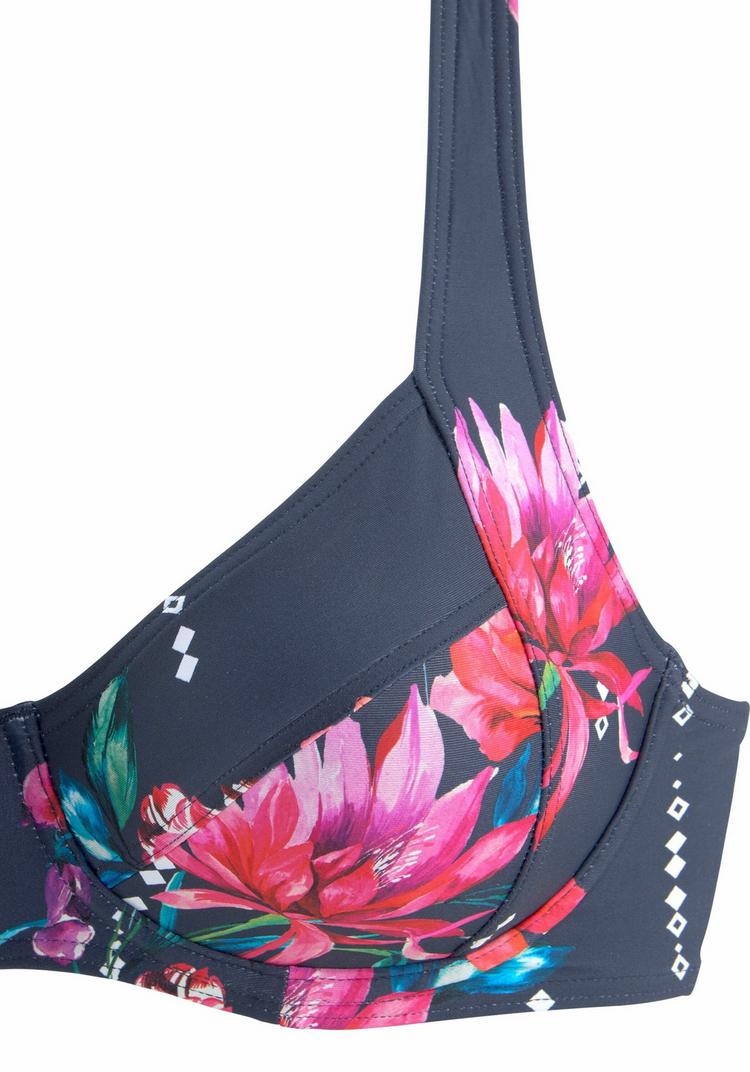 sunseeker sunseeker B&uuml;gel-Bikini-Top Bikini Oberteil Damen - marine-bedruckt - 0 | SportScheck