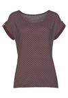 Vivance Kurzarmshirt T-Shirt Damen - beere