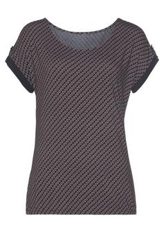 Vivance Kurzarmshirt T-Shirt Damen navy