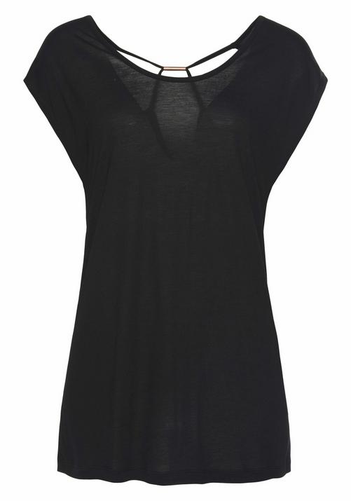 Lascana Rundhalsshirt T-Shirt Damen