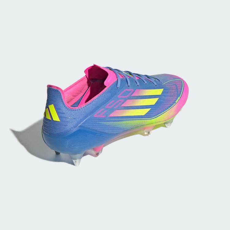 adidas adidas F50 Elite SG Fu&szlig;ballschuh Fu&szlig;ballschuhe - Blue Fusion / Lucid Lemon / Lucid Pink - 3 | SportScheck