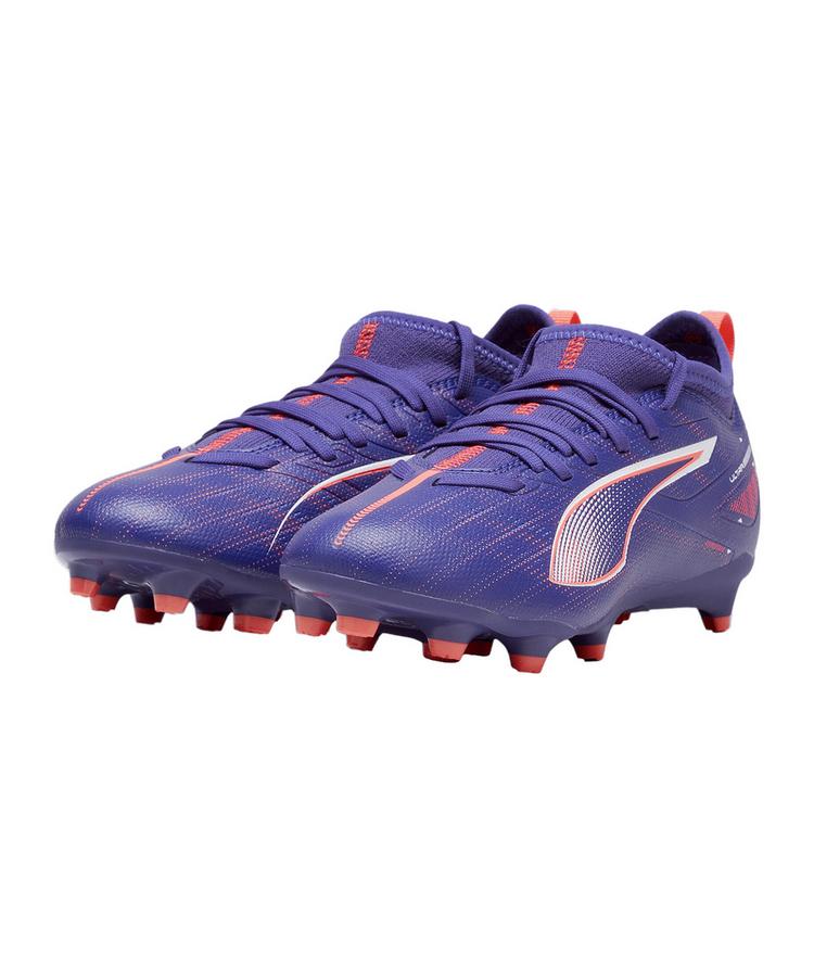 PUMA PUMA ULTRA 5 Match FG/AG Volume Up Jr Kids Fu&szlig;ballschuhe Kinder - lilaweiss - 3 | SportScheck