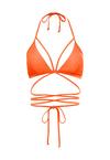 LSCN by Lascana Triangel-Bikini-Top Bikini Oberteil Damen - orangerot