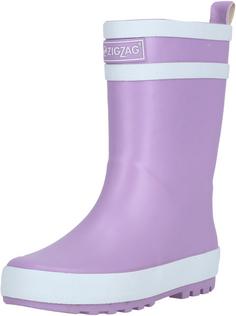 Rückansicht von ZigZag Gummistiefel Kinder 4057 Lavendula
