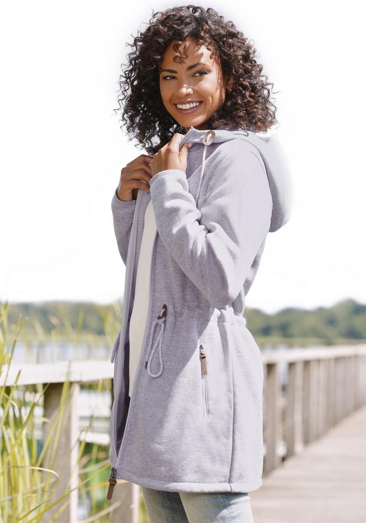 Lascana Lascana Fleecejacke Fleecejacke Damen - lila - 1 | SportScheck