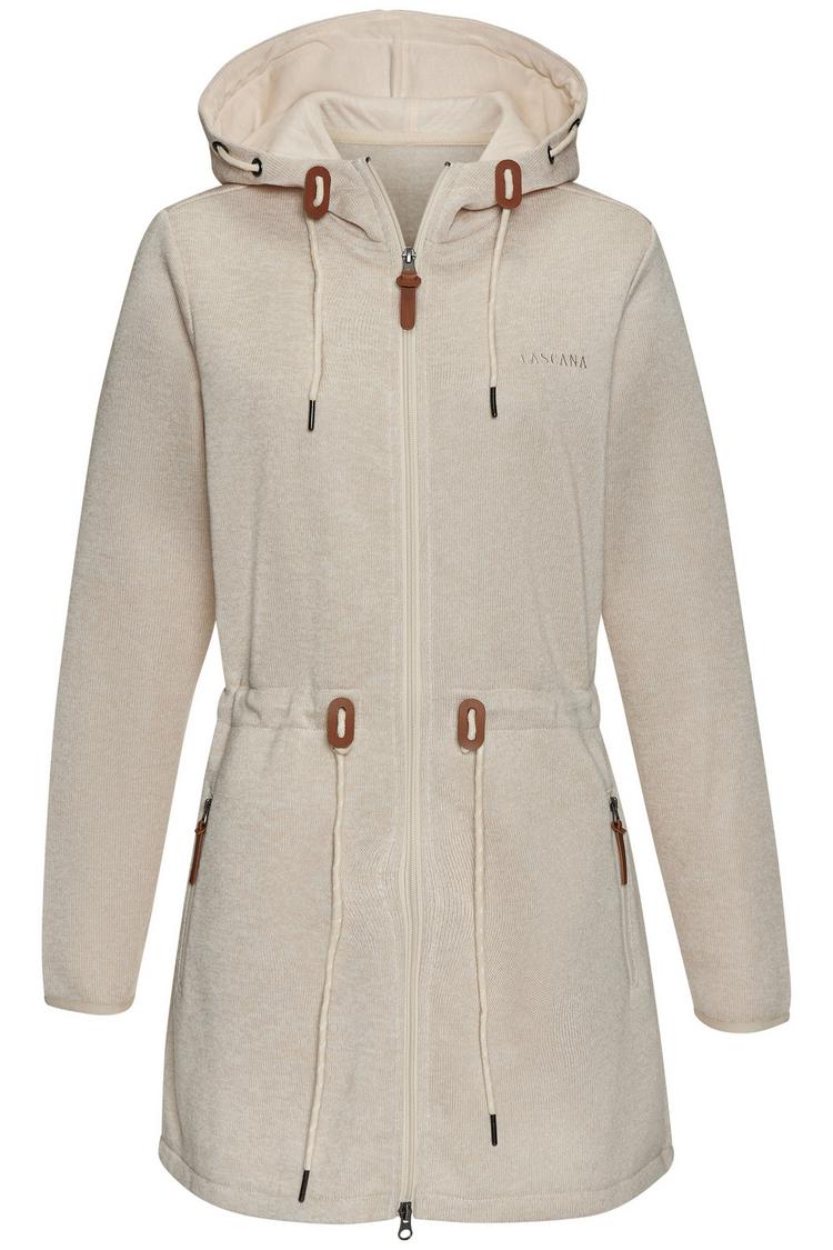 Lascana Lascana Fleecejacke Fleecejacke Damen - beige - 0 | SportScheck