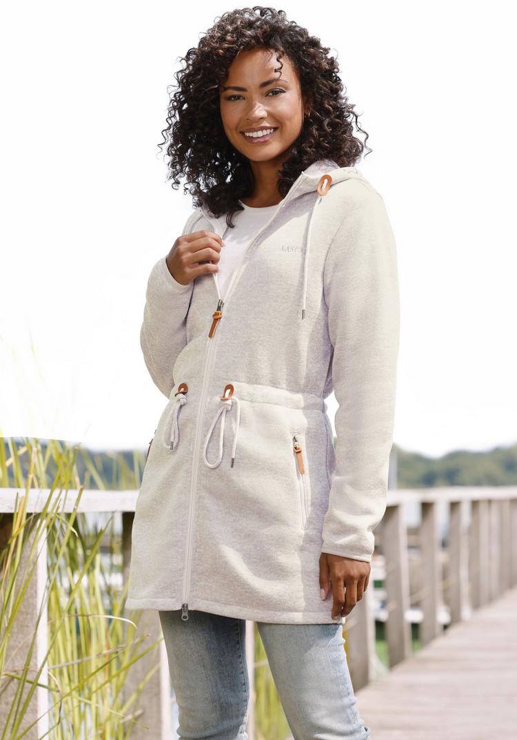Lascana Lascana Fleecejacke Fleecejacke Damen - beige - 1 | SportScheck