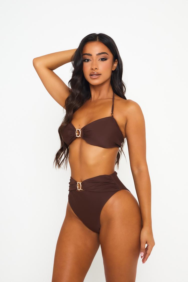 Moda Minx Moda Minx Amour Bikini Oberteil Damen - Coffee - 3 | SportScheck