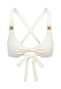 Moda Minx Amour Knot Bikini Oberteil Damen - Coconut