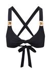 Moda Minx Amour Knot Bikini Oberteil Damen - Black