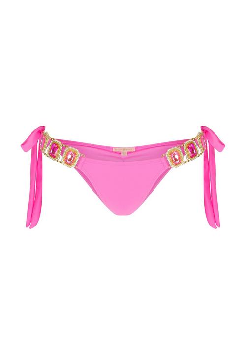 Moda Minx Boujee Tie Side Brazilian Bikini Bottom Bikini Hose Damen