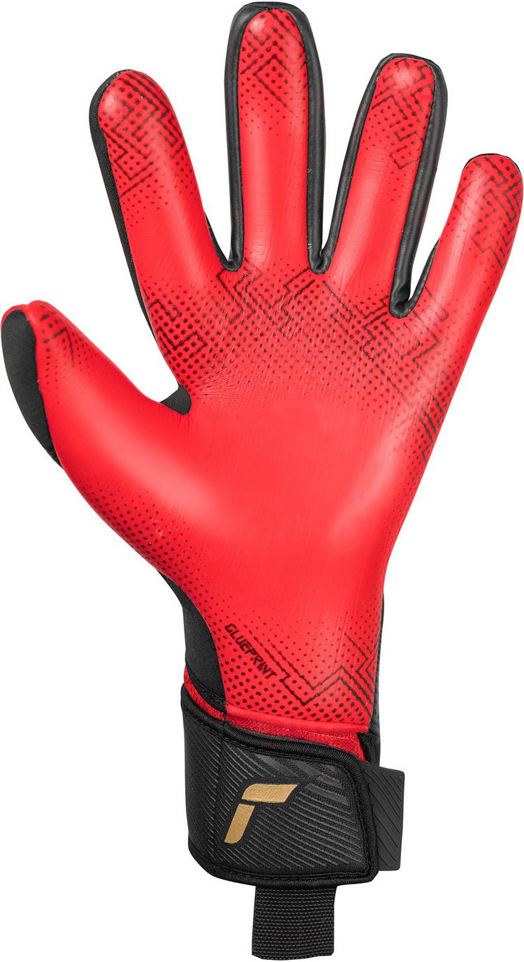 Reusch Reusch Fastgrip Gold X GluePrint Torwarthandschuhe - 7075 blck/gold/firy red - 2 | SportScheck