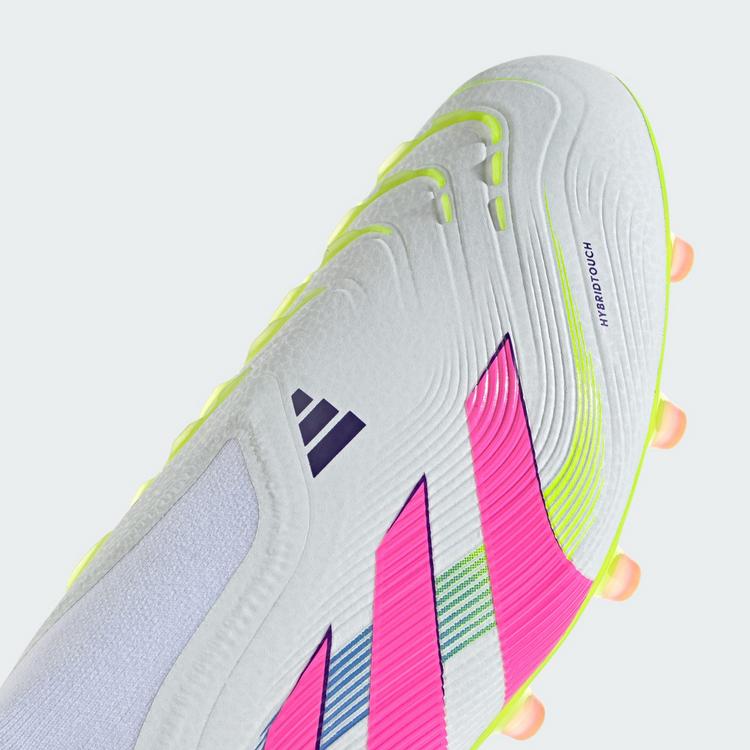 adidas adidas Predator Elite Laceless AG Fu&szlig;ballschuh Fu&szlig;ballschuhe - Cloud White / Lucid Pink / Lucid Lemon - 6 | SportScheck
