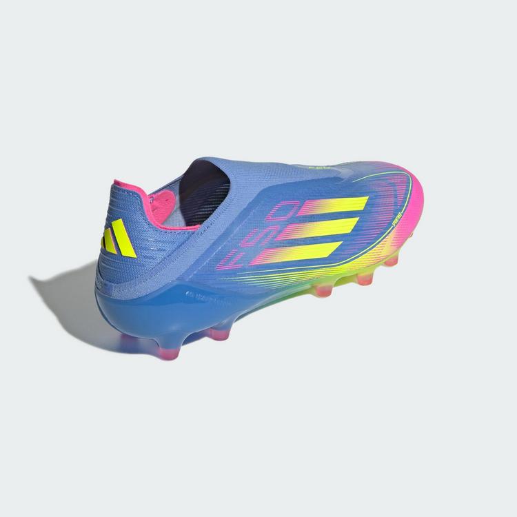 adidas adidas F50 Elite Laceless AG Fu&szlig;ballschuh Fu&szlig;ballschuhe - Blue Fusion / Lucid Lemon / Lucid Pink - 3 | SportScheck