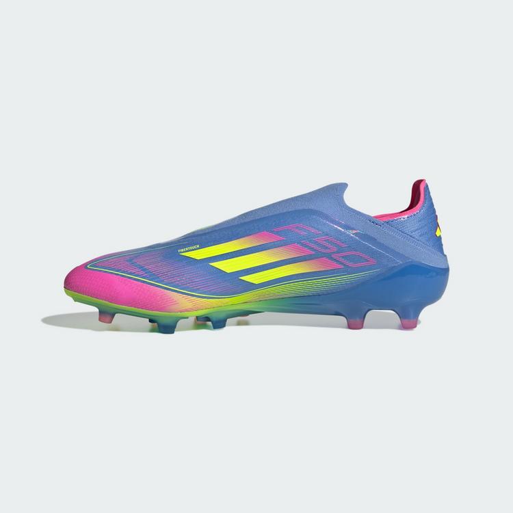 adidas adidas F50 Elite Laceless AG Fu&szlig;ballschuh Fu&szlig;ballschuhe - Blue Fusion / Lucid Lemon / Lucid Pink - 4 | SportScheck