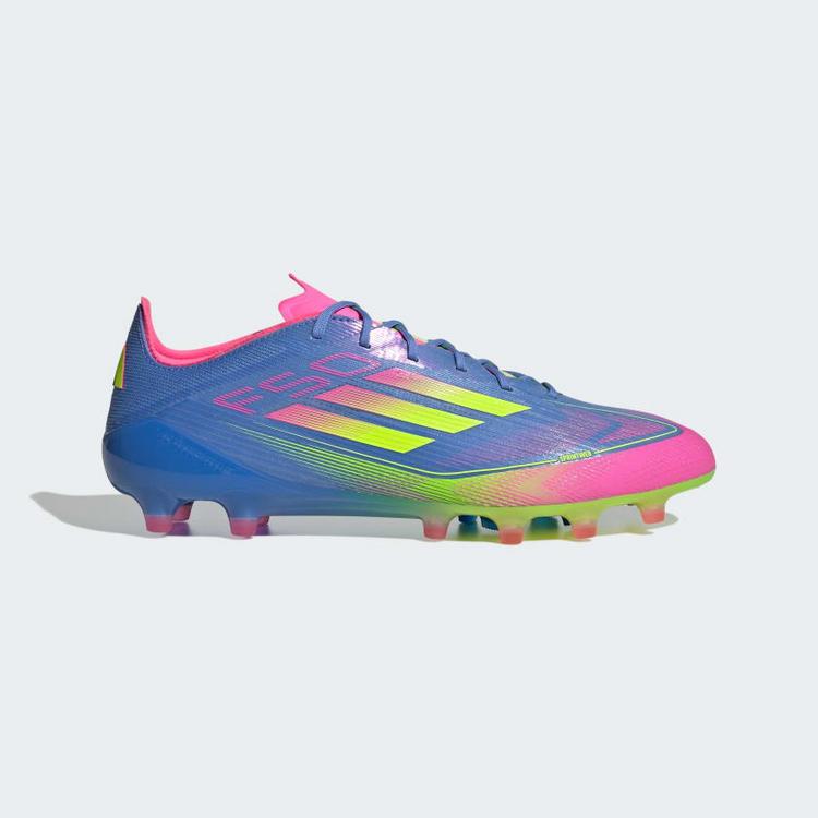 adidas adidas F50 Elite AG Fu&szlig;ballschuh Fu&szlig;ballschuhe - Blue Fusion / Lucid Lemon / Lucid Pink - 8 | SportScheck