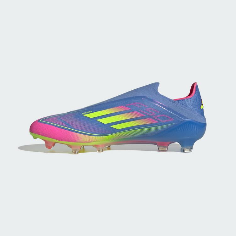 adidas adidas F50 Elite Laceless FG Fu&szlig;ballschuh Fu&szlig;ballschuhe Herren - Blue Fusion / Lucid Lemon / Lucid Pink - 4 | SportScheck
