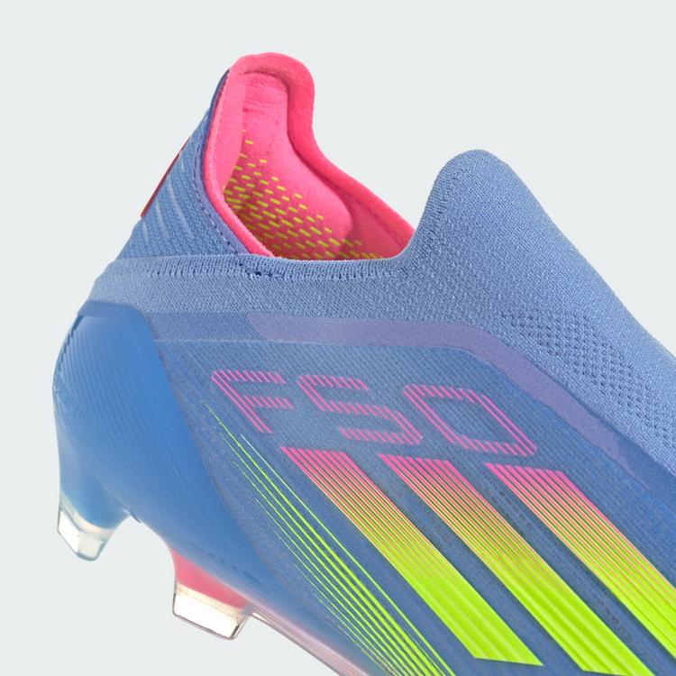 adidas adidas F50 Elite Laceless FG Fu&szlig;ballschuh Fu&szlig;ballschuhe Herren - Blue Fusion / Lucid Lemon / Lucid Pink - 6 | SportScheck