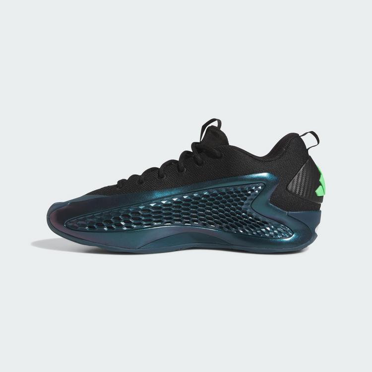 adidas adidas Anthony Edwards 1 Low Basketballschuh Basketballschuhe Herren - Arctic Night / Core Black / Screaming Green - 5 | SportScheck