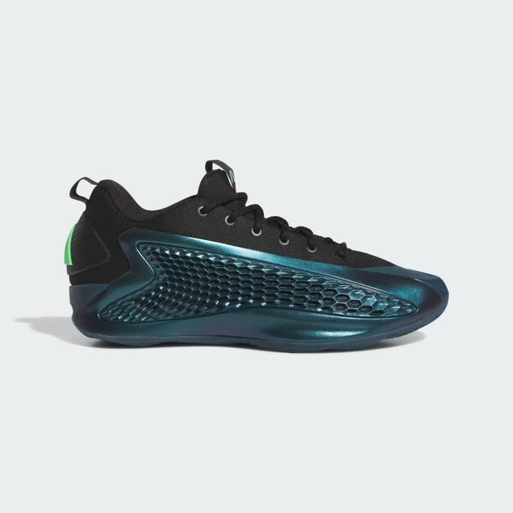 adidas adidas Anthony Edwards 1 Low Basketballschuh Basketballschuhe Herren - Arctic Night / Core Black / Screaming Green - 8 | SportScheck