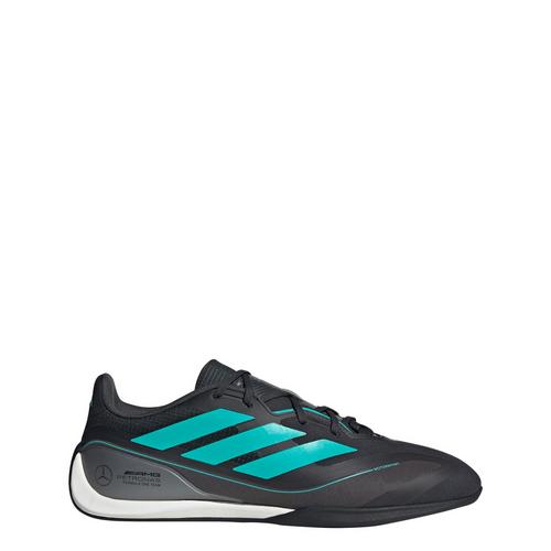 Rückansicht von adidas ADIDAS FEROZA MER Fahrradschuhe Core Black / Semi Mint Rush / Iron Metallic