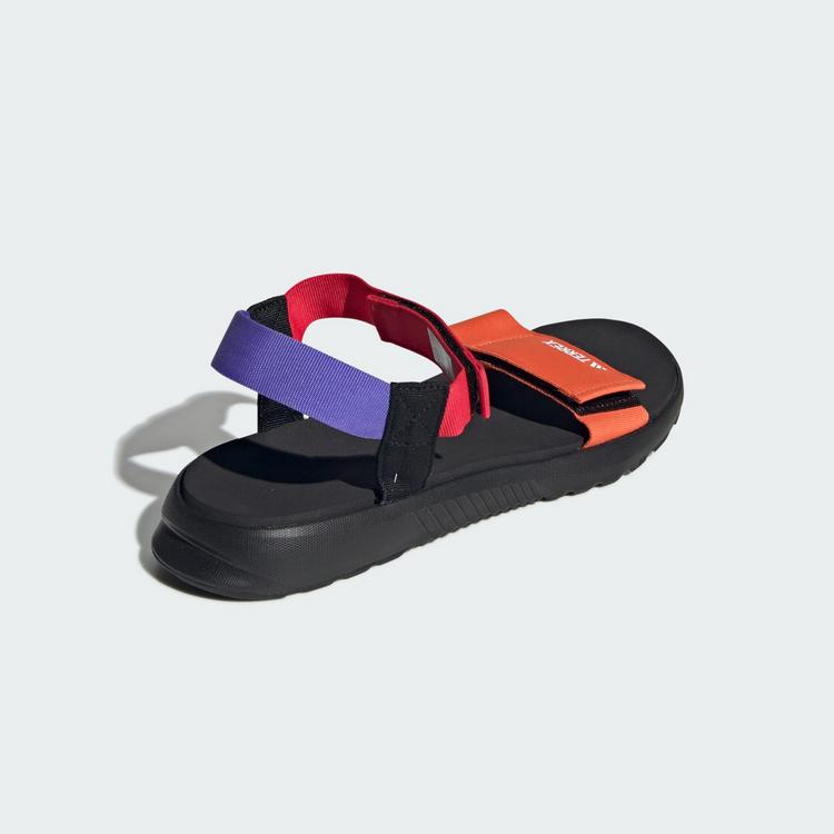 adidas adidas TERREX Hydroterra Light Sandale Outdoorsandalen - Semi Impact Orange / Pure Ruby / Semi Cobalt Blue - 4 | SportScheck