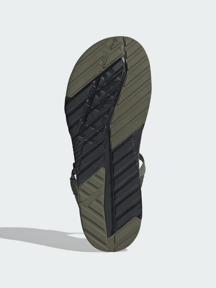 adidas adidas TERREX Hydroterra Light Sandale Outdoorsandalen - Core Black / Olive Strata / Cloud White - 2 | SportScheck