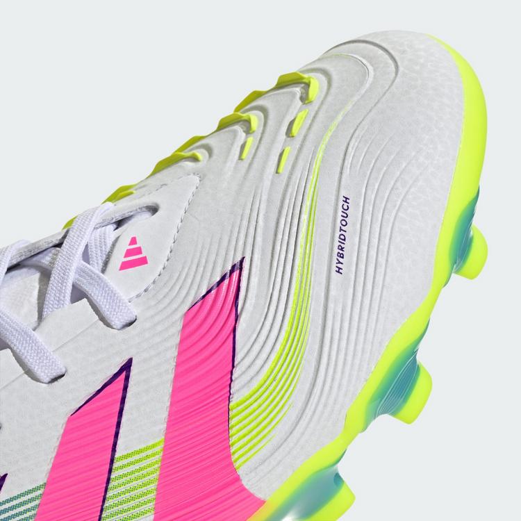 adidas adidas Predator Pro MG Fu&szlig;ballschuh Fu&szlig;ballschuhe - Cloud White / Lucid Pink / Lucid Lemon - 5 | SportScheck