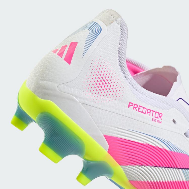 adidas adidas Predator Pro MG Fu&szlig;ballschuh Fu&szlig;ballschuhe - Cloud White / Lucid Pink / Lucid Lemon - 6 | SportScheck