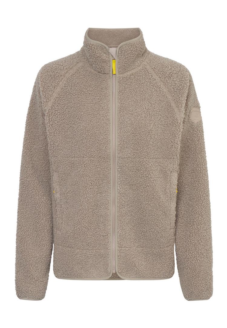 Derbe Derbe Kuschelby Fleecejacke Damen - Cobblestone - 0 | SportScheck