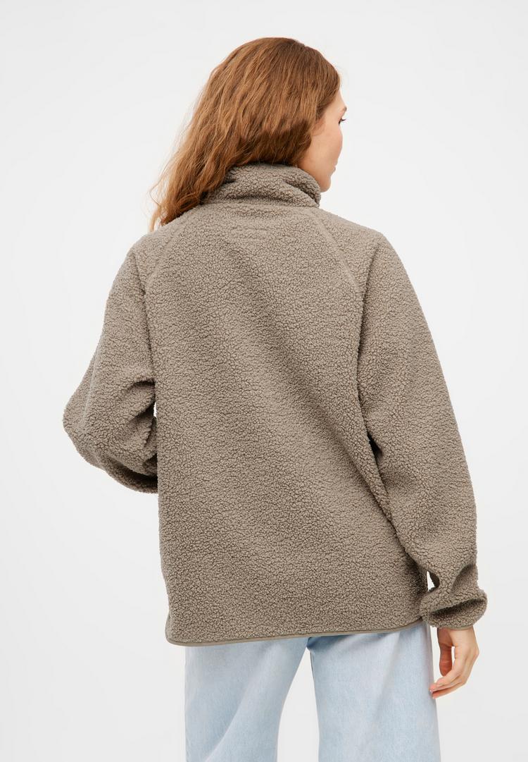 Derbe Derbe Kuschelby Fleecejacke Damen - Cobblestone - 3 | SportScheck