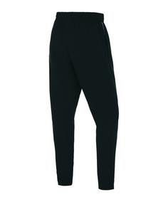 Rückansicht von Nike Team Basketball Hose Dunkel Trainingshose Herren schwarzschwarz