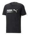 PUMA Handball T-Shirt Fu&szlig;ballshorts Herren - schwarz