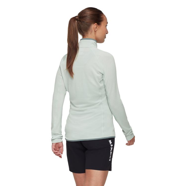 Mammut Mammut Aenergy Light ML Half Zip Pull Fleecepullover Damen - silver sage-strata - 1 | SportScheck