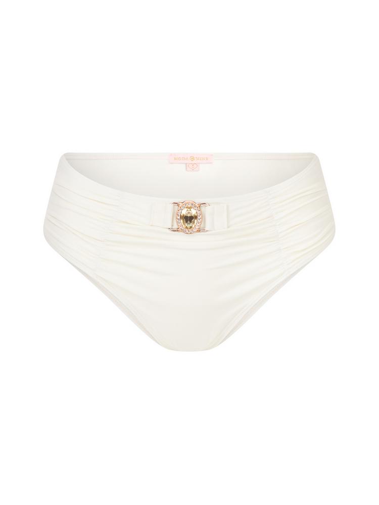 Moda Minx Moda Minx Amour Rouched Bikini Hose Damen - Coconut - 0 | SportScheck